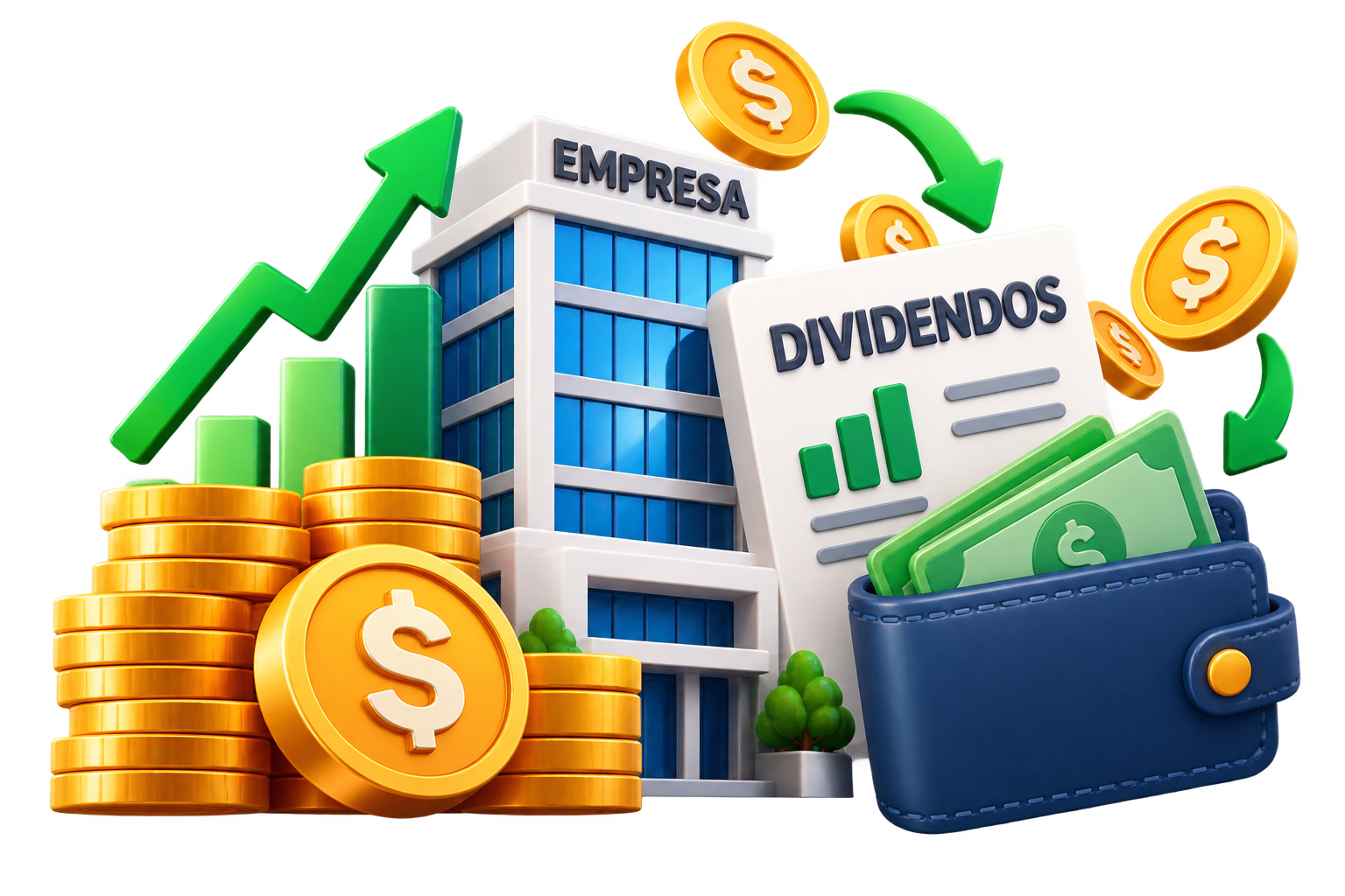 Empresa, dividendos e crescimento financeiro