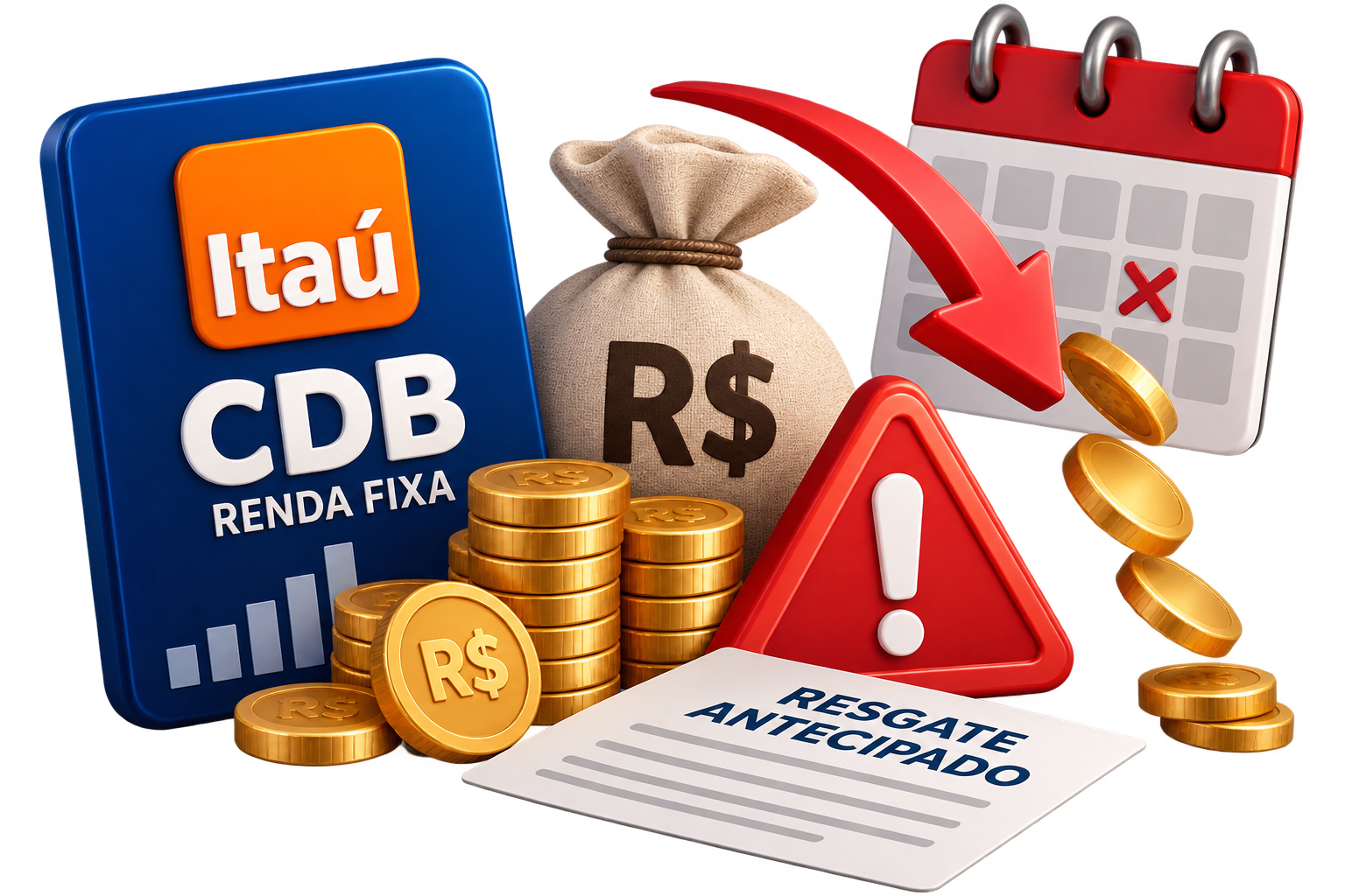 Risco no Resgate Antecipado do CDB